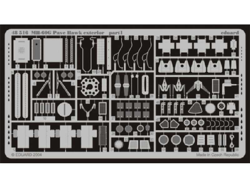 MH-60G exterior 1/48 - Italeri - image 1