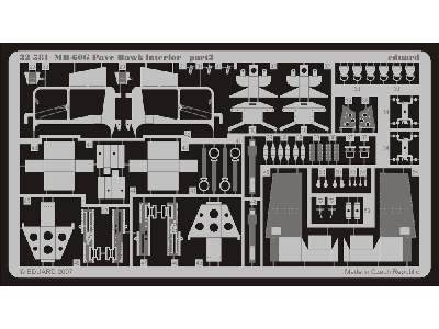 MH-60G interior 1/35 - Academy Minicraft - image 4