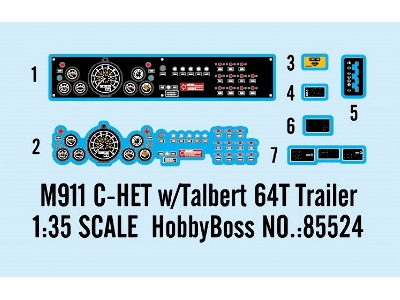 M911 C-het W/ Talbert 64t Trailer - image 14