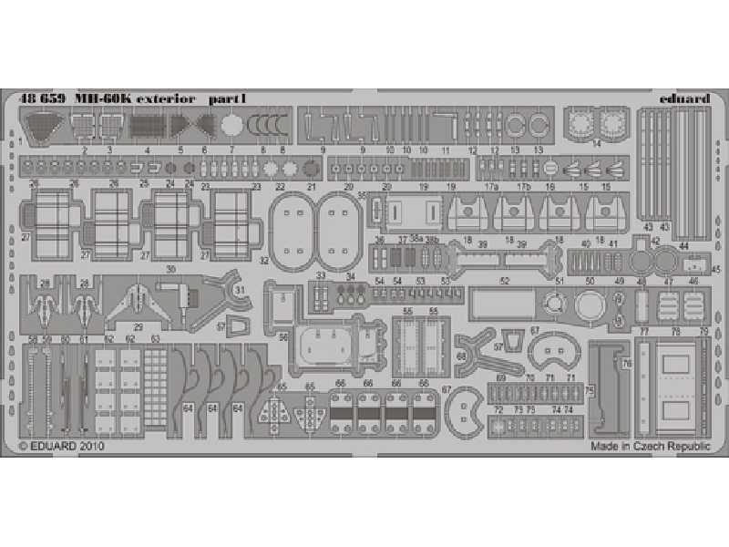 MH-60K exterior 1/48 - Italeri - image 1