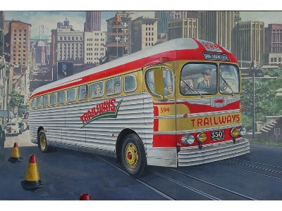 GMC PD3751 SilverSide Greyhound Lines - image 1