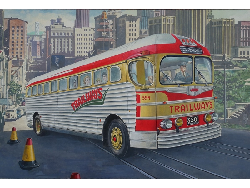 GMC PD3751 SilverSide Greyhound Lines - image 1