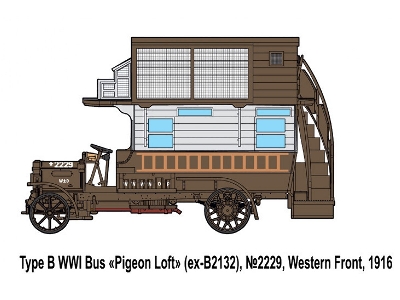 Type B WW1 - Bus В - Pigeon Loft В - image 5