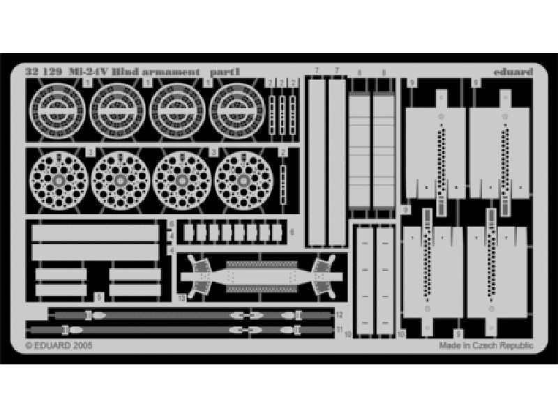 Mi-24V Hind armament 1/35 - Trumpeter - image 1