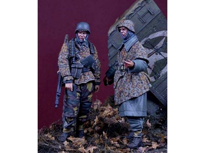 Ss Soldiers, Kampfgruppe Hansen, Ardennes 1944 - image 1 Ss Soldiers, Kampfgruppe Hansen, Ardennes 1944 - image 1