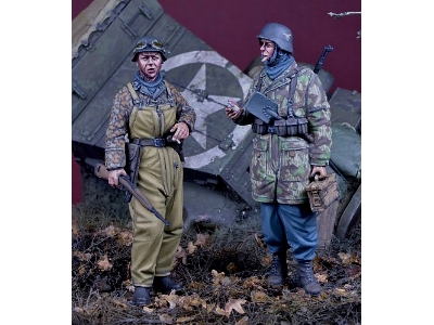 Ss Nco & Fallschirmjager, Kampfgruppe Hansen - image 3
