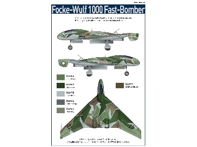 Focke-wulf 1000 Fast Bomber Heavy-loaded Version - image 9