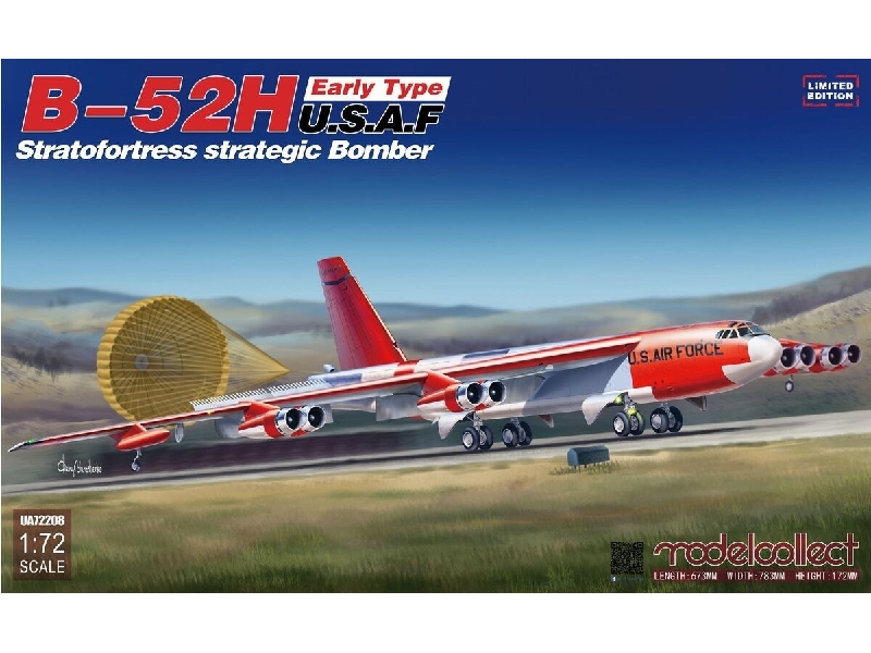 B-52h Early Type U.S.A.F Stratofortress Strategic Bomber Limited Edition - image 1
