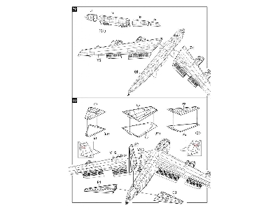 B-52h Early Type U.S.A.F Stratofortress Strategic Bomber Limited Edition - image 11