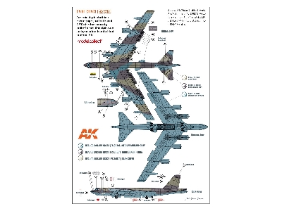 Usaf B-52 G Stratofortress Strategic Bomber New Version - image 3