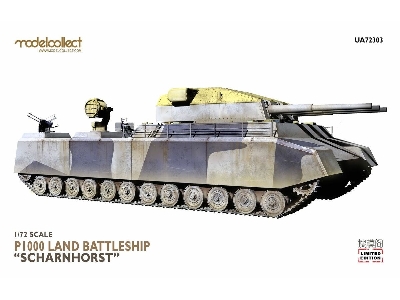 German Wwii P.1000 Ratte Scharnhorst,1945 - image 1