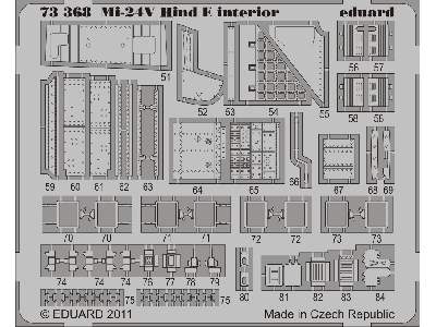 Mi-24V Hind E interior S. A. 1/72 - Zvezda - image 3