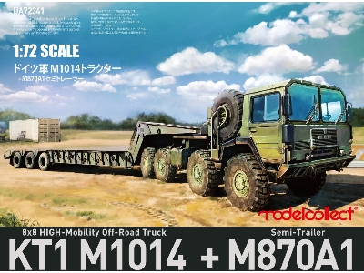 M1014 8x8 High-mobility Off-road Truck + M870a1 Semi-trailer - image 1