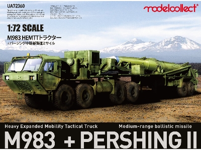 Usa M983 Heavy Expanded Mobility Tactical Truck + Pershing Ii Medium Range Ballistic Missile - image 1