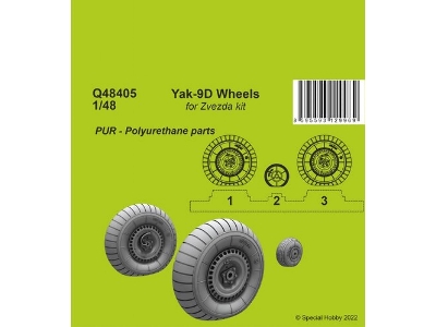 Yak-9d Wheels - image 1