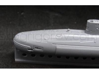Rn Trafalgar Class Submarine With Sonar 2076 Set - image 4