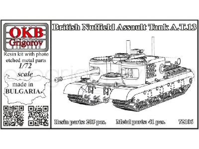 British Nuffield Assault Tank A.T.13 - image 1