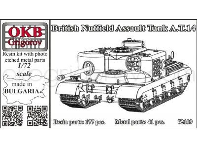 British Nuffield Assault Tank A.T.14 - image 1