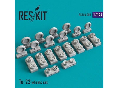 Tu-22 Wheels Set - image 1