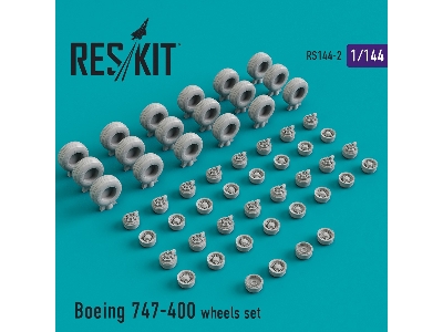 Boeing 747-400 Wheels Set - image 1