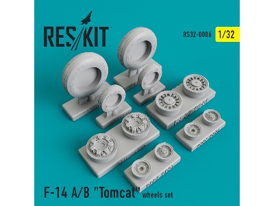 Grumman F-14 A/B Tomcat Wheels Set - image 1