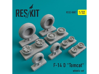 Grumman F-14 D Tomcat Wheels Set - image 1