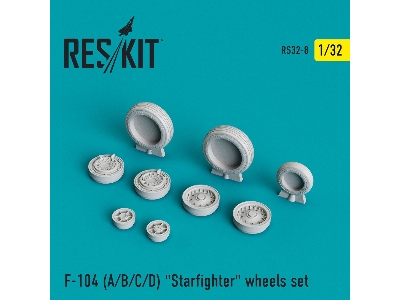 F-104 (A/B/C/D) Starfighter Wheels Set - image 1