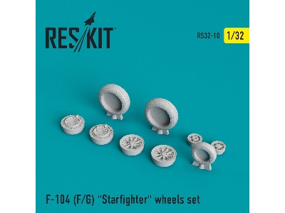 F-104 (F/G) Starfighter Wheels Set - image 1
