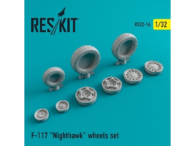 F-117 Nighthawk Wheels Set - image 1