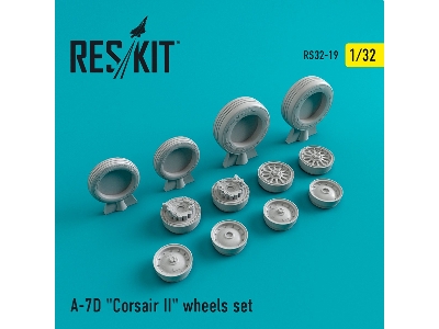 A-7 Corsair Iid Wheels Set - image 1