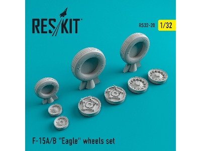 F-15 (A/B) Eagle Wheels Set - image 1