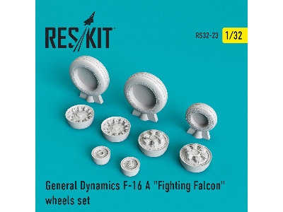 F-16 A Fighting Falcon Wheels Set - image 1