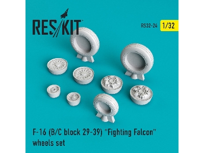 F-16 (B/C Block 29-39) Fighting Falcon Wheels Set - image 1