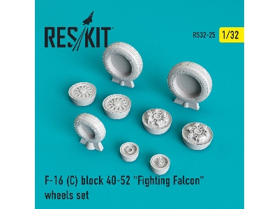 F-16 (C) Block 40-52 Fighting Falcon Wheels Set - image 1