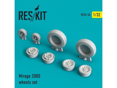 Mirage 2000 Wheels Set - image 1