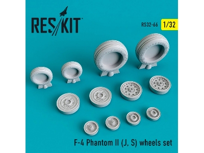 F-4 Phantom Ii J, S Wheels Set - image 1