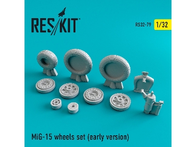 Mig-15 (Early Version) Wheels Set - image 1