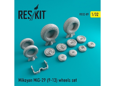 Mikoyan Mig-29 (9-13) Wheels Set - image 1
