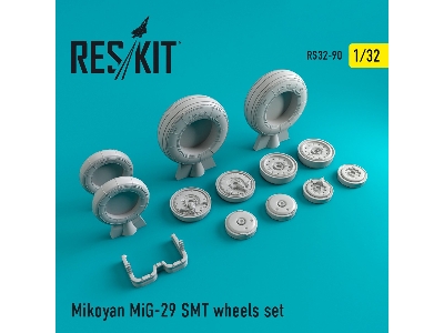 Mikoyan Mig-29 Smt Wheels Set - image 1