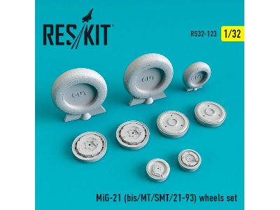 Mig-21 Bis/ Mt/ Smt/ 21-93 Wheels Set - image 1