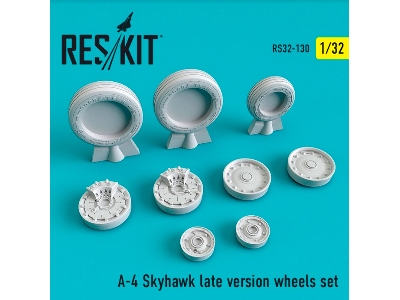 A-4 Skyhawk Late Version Wheels Set - image 1