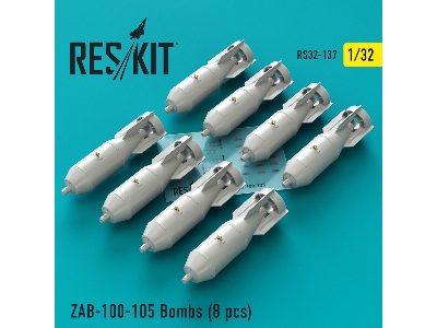 Zab-100-105 Bombs (8 Pcs)( Su-25, Mig-21, Mig-27) - image 1