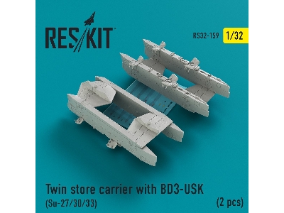 Twin Store Carrier With Bd3-usk (Su-27/30/33) (2 Pcs) - image 1