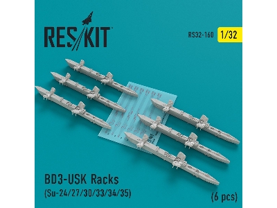 Bd3-usk Racks (Su-24/27/30/33/34/35) (6 Pcs) - image 1