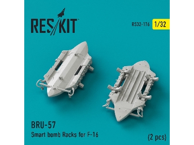 Bru-57 Smart Bomb Racks For F-16 (2 Pcs) - image 1