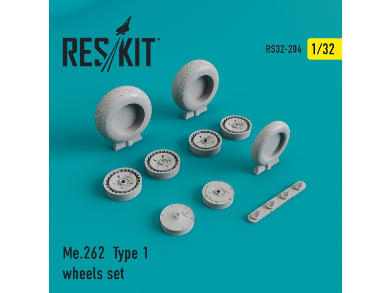 Me.262 Type 1 Wheels Set - image 1