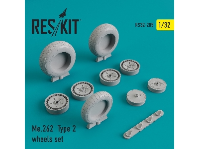 Me.262 Type 2 Wheels Set - image 1