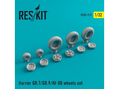 Harrier Gr.7/Gr.9/Av-8b Wheels Set - image 1