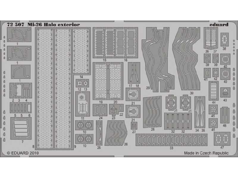 Mi-26 Halo exterior 1/72 - Zvezda - image 1