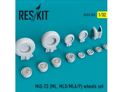 Mig-23 Ml, Mld/ Mla/ P Wheels Set - image 1